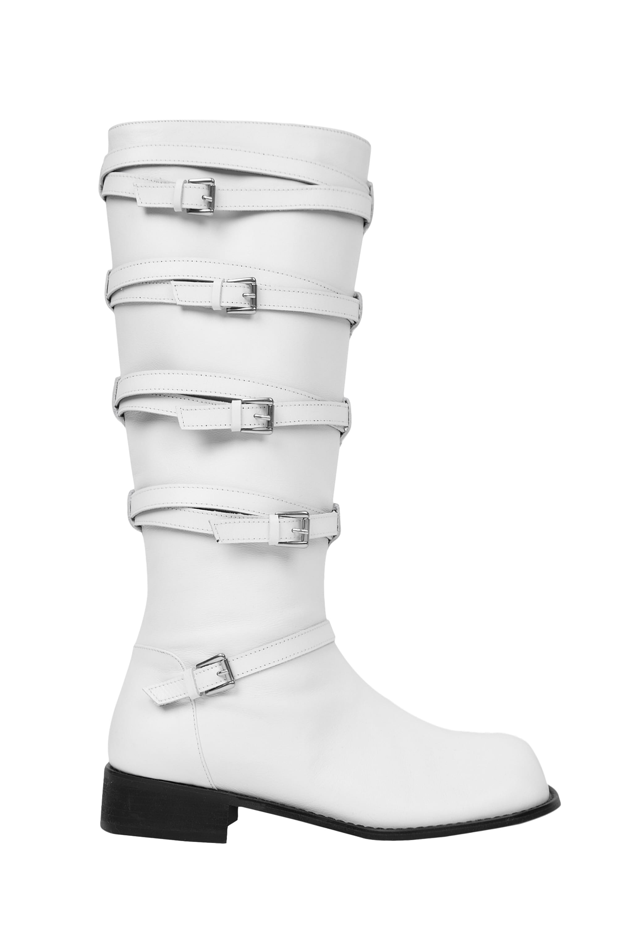 BUCKLE WIND BOOTS / WHITE, 세릭